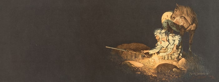 Bev Doolittle "Unknown Presence" Print S/N