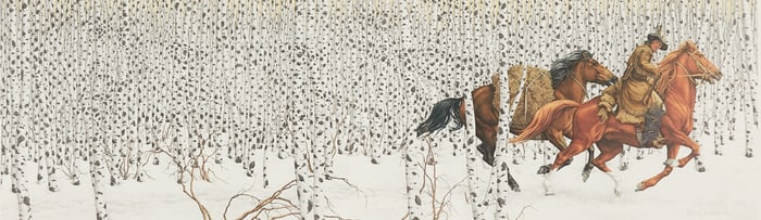 Bev Doolittle "Sacred Ground" S/N Print