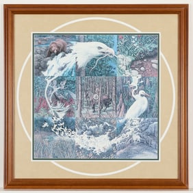 Bev Doolittle "Sacred Circle" Print S/N