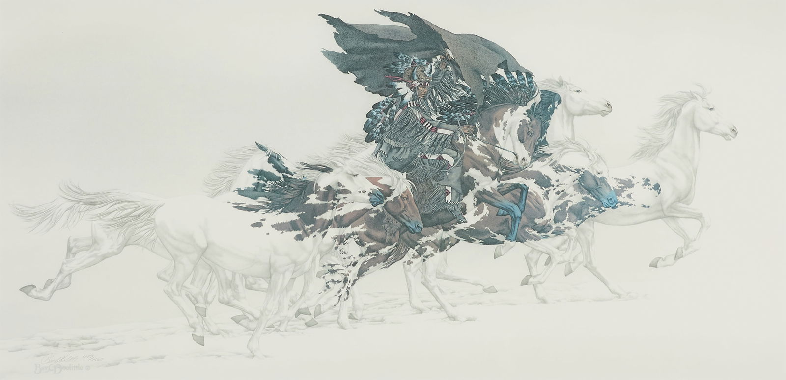 Bev Doolittle "Eagle's Flight" Print S/N (1 of 5)