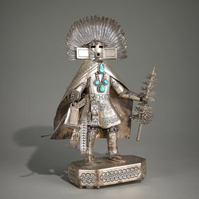 Toby Henderson Sterling Morning Kachina Dancer