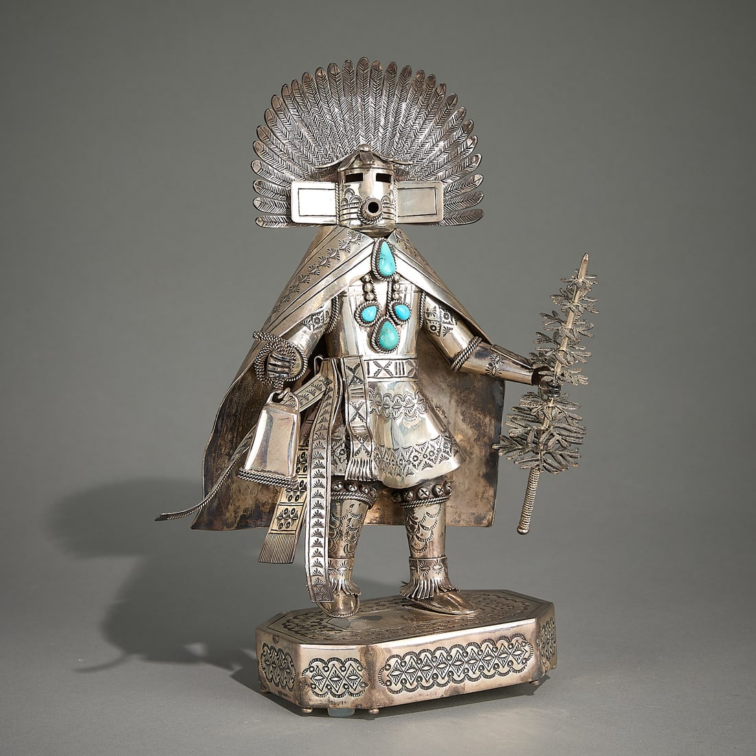 Toby Henderson Sterling Morning Kachina Dancer (1 of 5)