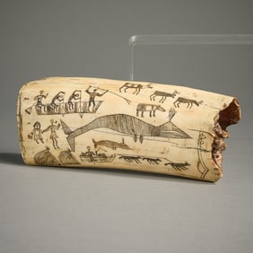 Pre-1850 Early Yupik Chukchi Siberian Carving