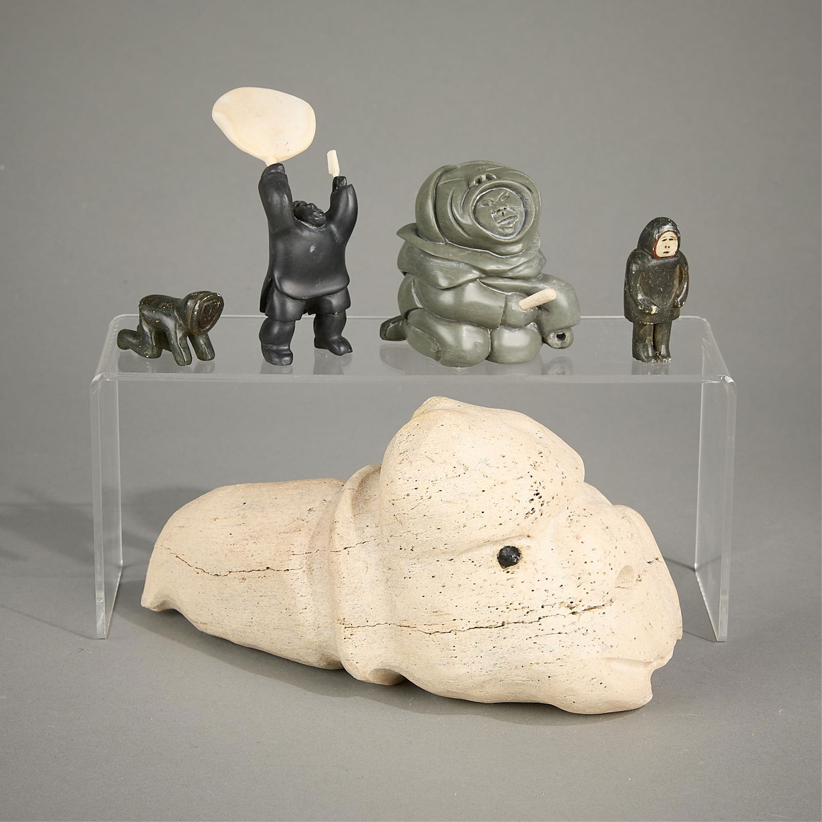 5 Inuit Carvings (1 of 3)