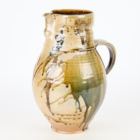 Don Reitz Studio Pottery Salt Glazed Pitcher