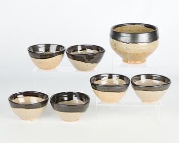 7 Warren Mackenzie Ceramic Bowls - Marked