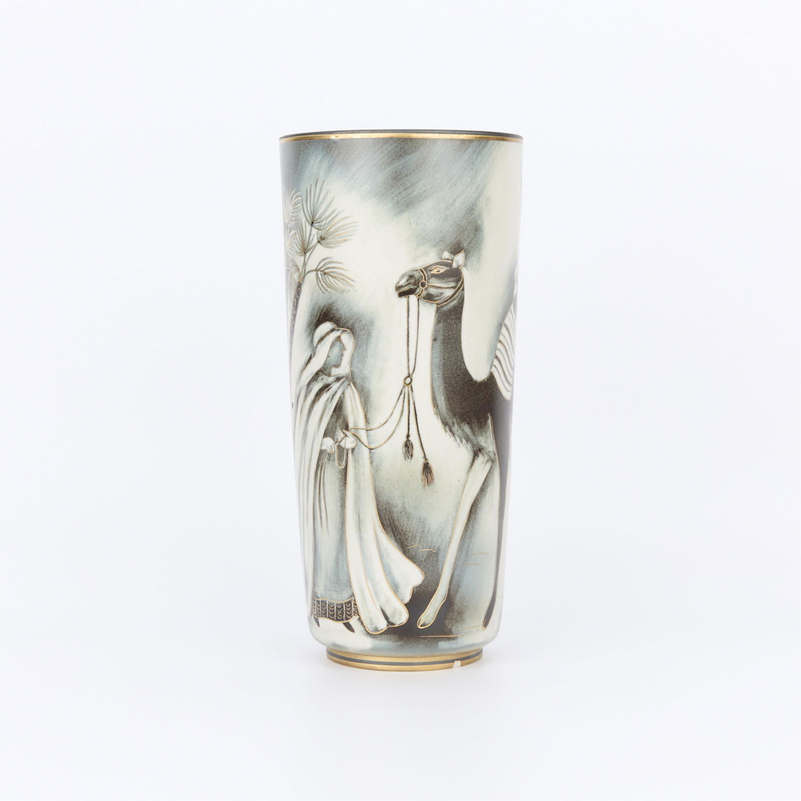 Nylund for Rorstrand Flambe Ceramic Christmas Vase (1 of 12)