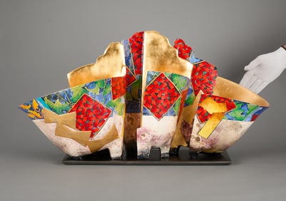 Bennett Bean Abstract Studio Ceramic Sculpture