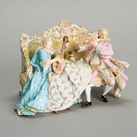 Kandler Meissen Porcelain Musicians Figurine