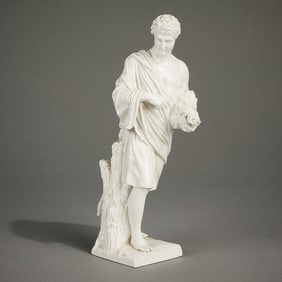KPM Porcelain Statue of Meleager