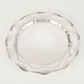 Lrg Gorham Sterling Silver Serving Platter 38 ozt
