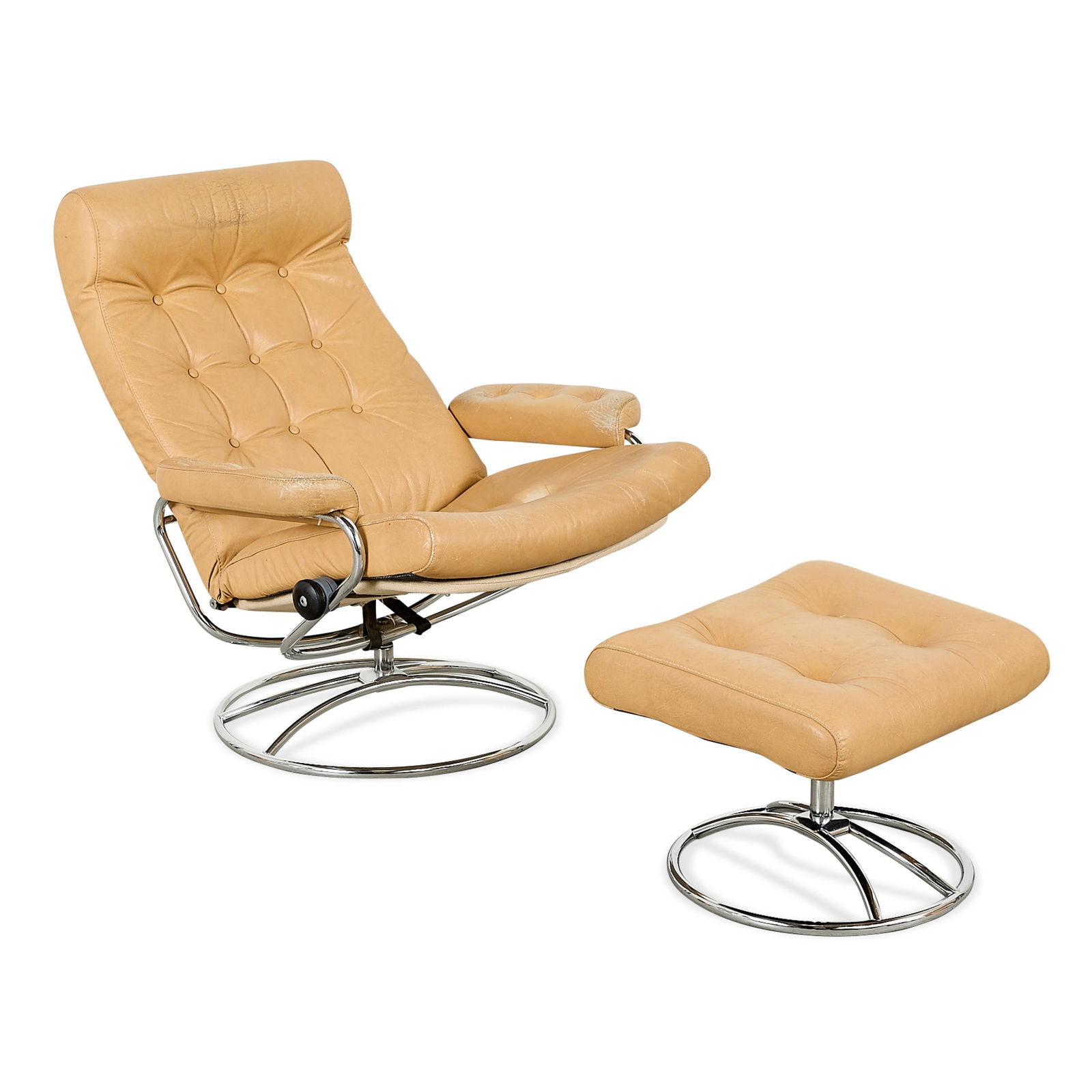 Ekornes Stressless MCM Lounge Chair & Ottoman (1 of 5)