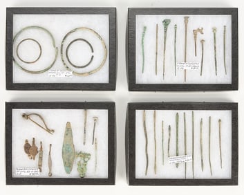 Group of Ancient Roman Bronze Antiquities