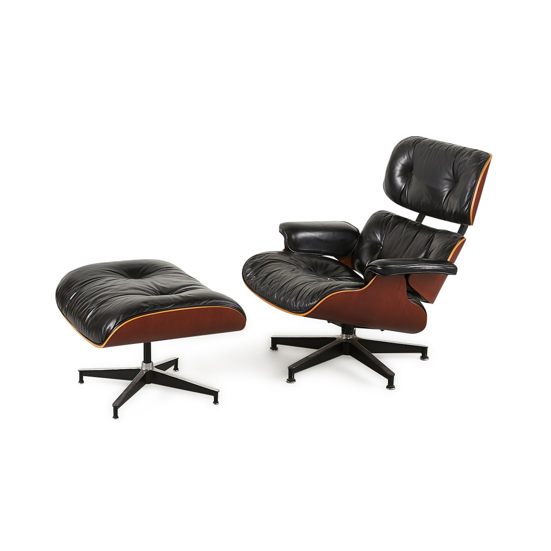 Eames for Herman Miller Lounge Chair and Ottoman (1 of 13)