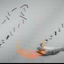 Ancient Asian Silk Road Agate & Gold Necklace