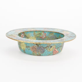 Chinese Ming/Qing Cloisonne Dish