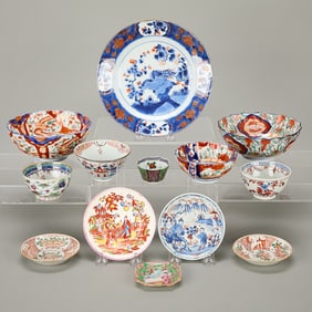 13 Chinese & Japanese Ceramic Plates & Dishes