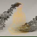 Antique Tibetan Bronze Seated Lama Figure