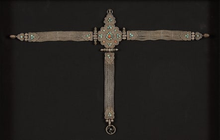 19th c. Tibetan Women's Gyenzen Wearing Belt