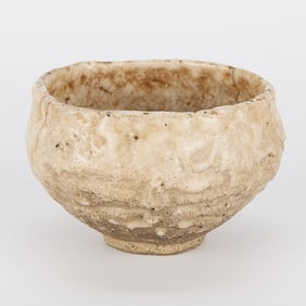 Japanese Studio Pottery Hagi Ware Chawan Teabowl