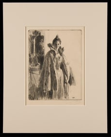 Anders Zorn "Princess Ingeborg of Sweden II" Print