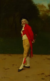 Leo Herrmann Portrait Painting