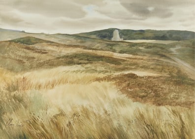 C. Robert Perrin Prairie Painting