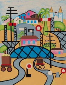 Tarsila do Amaral "EFCB" Serigraph 1972