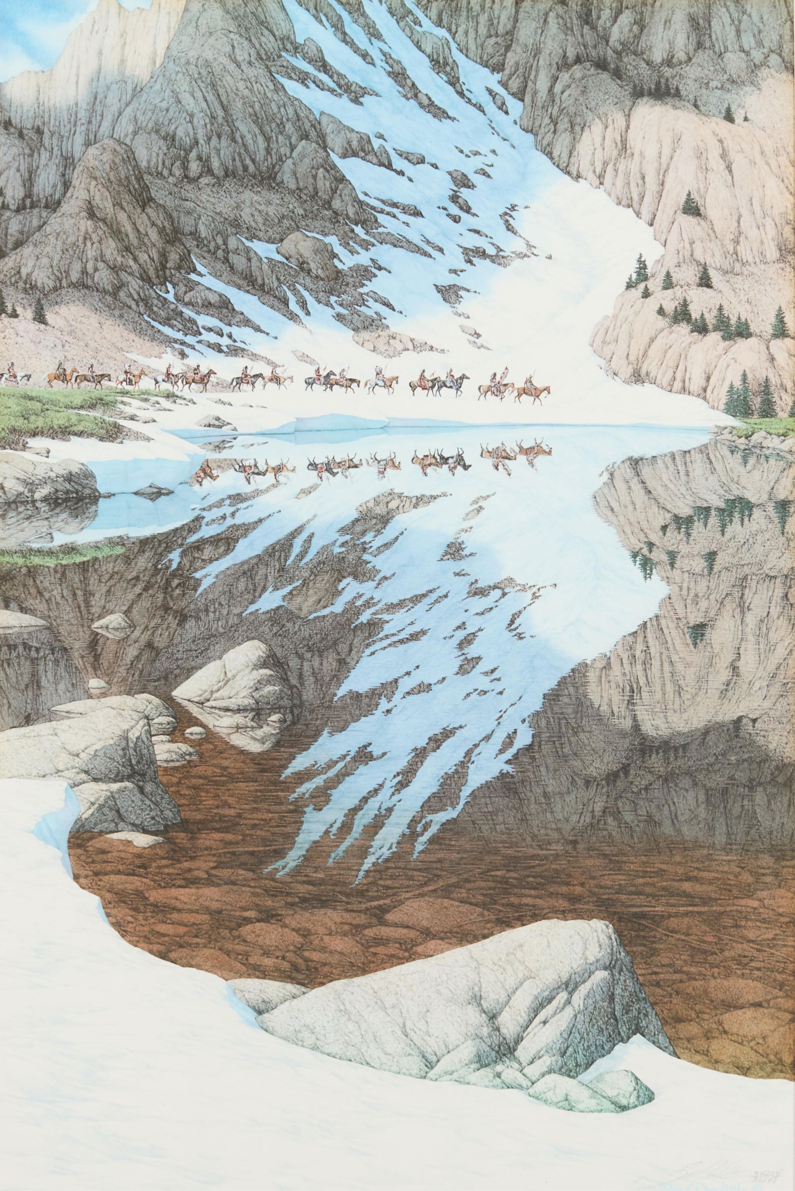 Bev Doolittle "Season of the Eagle" Print S/N (1 of 5)