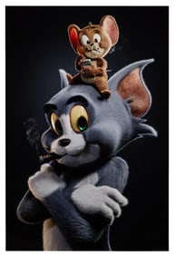 Gal 'Galy' Yosef "Tom & Jerry" Print
