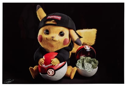 Gal 'Galy' Yosef "Pikachu Loves Money" Print