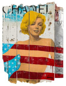 Tommy Shenkar "Chanel No. 5" Mixed Media