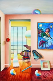 Fernando De Jesus Oliveira Surrealist Painting