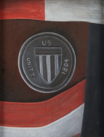 Patrick Dunfey "Medal" Mixed Media 1987