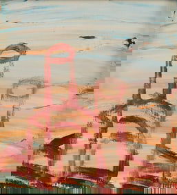 Lance Kiland "Smokestack Seascraper" Painting