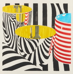 Jeanette Pasin Sloan Still Life Lithograph