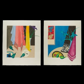 2 Ed Baynard Lithographs on Paper