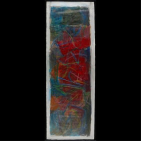 Patrick Bradley "Nightingale " Painting 1990