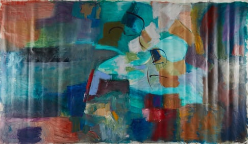 Patrick Bradley "Ninja" Painting 1989