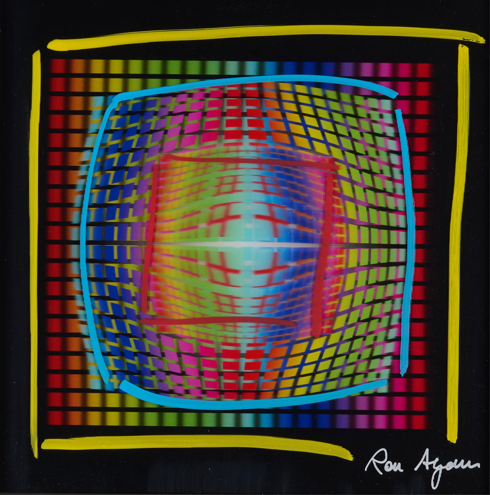 Ron Agam "Expanded Reality" Hologram (1 of 8)
