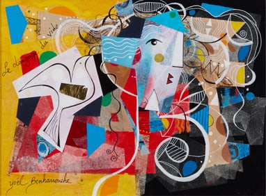 Yoel Benharrouche "Le Language du Vide" Painting