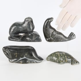 Group 4 Inuit Carved Seals