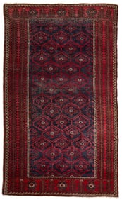 Persian Tribal Wool Baluch Rug 6'x3'7"