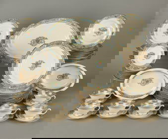 62 Pcs Lenox "Autumn" Porcelain Dinner Service