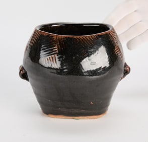 Warren MacKenzie Pottery Ovoid Vase - Marked