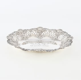 Tiffany & Co Sterling Silver Bon Bon Dish 17.5 ozt