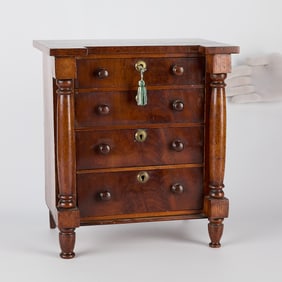 Antique Minature Chest of Drawers