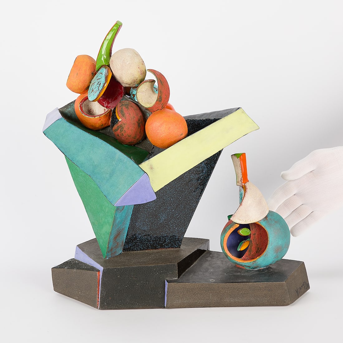 Kathryn Youngs Studio Pottery Fruit Sculpture (1 of 7)