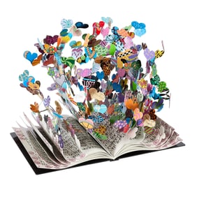 David Kracov "Book of Love" Sculpture