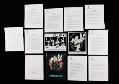 13 Signed Ghostbusters II Ephemera